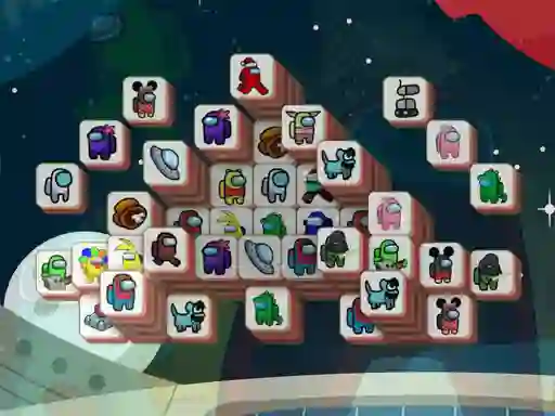 Spill Among Mahjong Tiles online