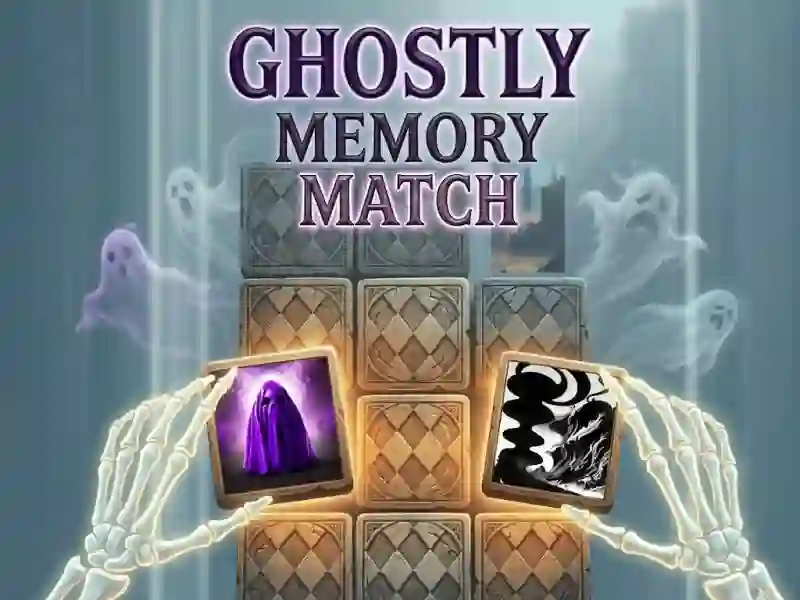Spill Ghosts Memory Match online