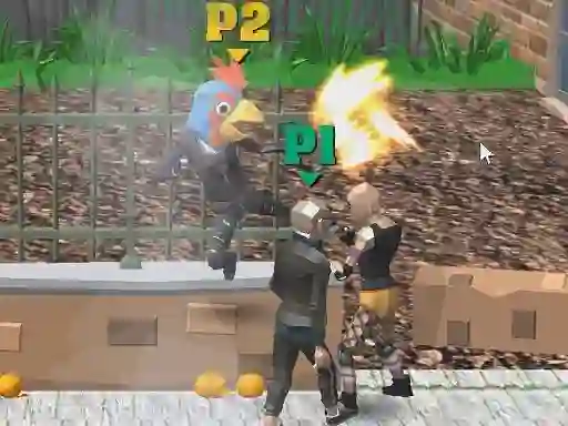 Spill Double Street Fight online
