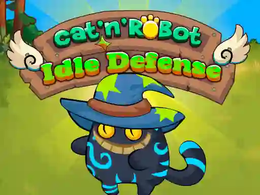 Spill Cat'n'Robot Idle Defense online