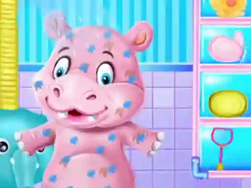 Spill Baby Hippo Bath Time online