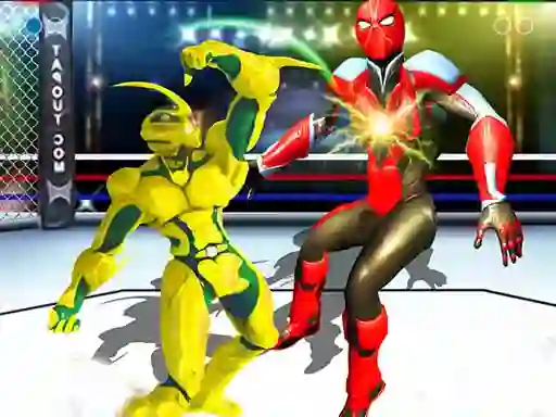 Spill Robot Ring Fighting Wrestling Games online