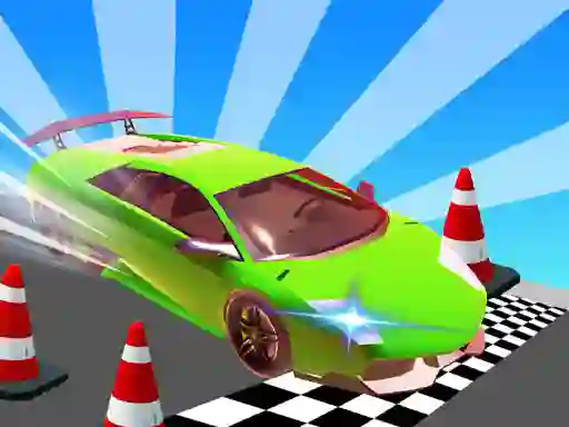 Spill Car Stunt Races Mega Ramps online