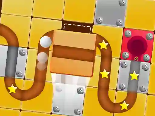 Spill Unblock Ball Slide Puzzle online