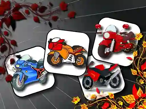 Spill Cartoon Motorbikes Memory online