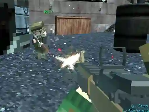 Spill Pixel Gungame Arena Prison Multiplayer online