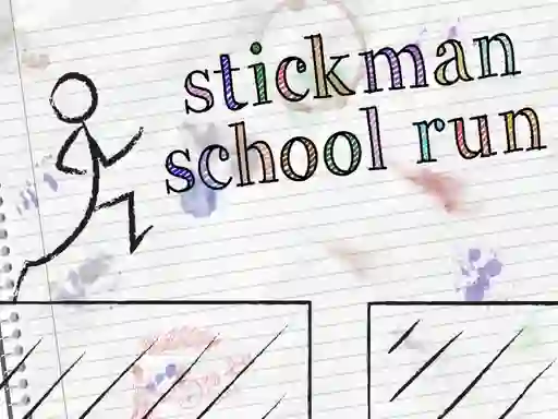 Spill Stickman School Run online