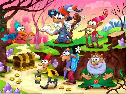 Spill Fantasy Jigsaw Deluxe online
