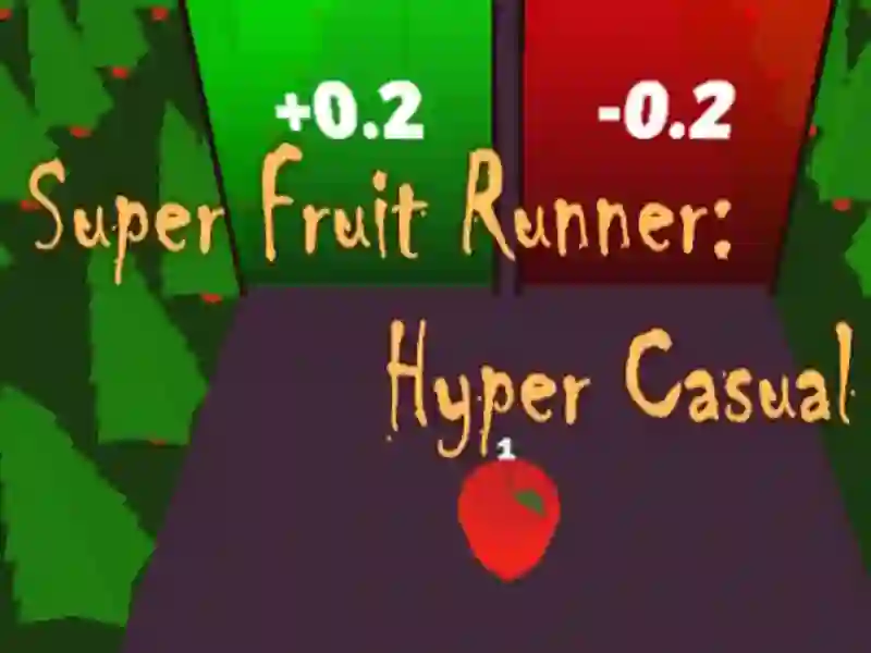 Spill Super Fruit Runner: Hyper Casual online