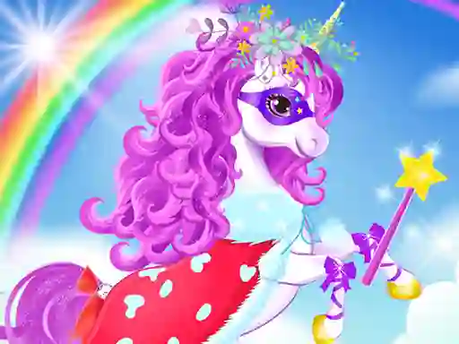 Spill Baby unicorn dress up online
