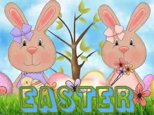 Spill Easter Puzzle online