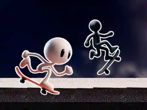 Spill Black and White Stickman online