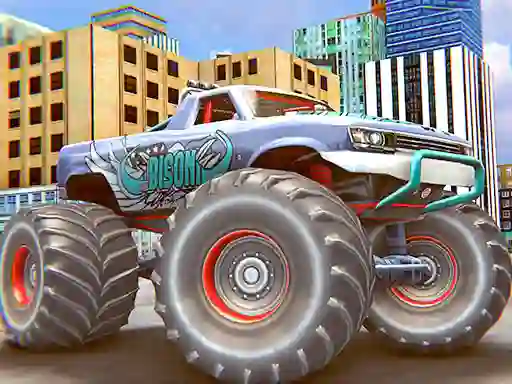 Spill Monster Truck Stunt Driving Simulation online