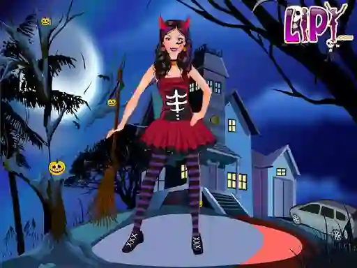 Spill Halloween Doll Party Fashion online