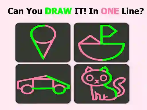 Spill Brain Test: One Line Draw Puzzle online