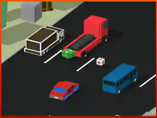 Spill Blocky Traffic Racer online