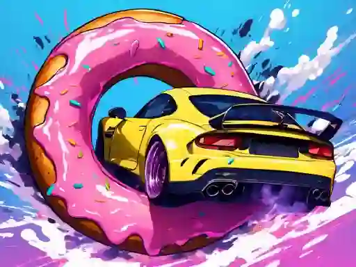 Spill Roof Car Stunt online