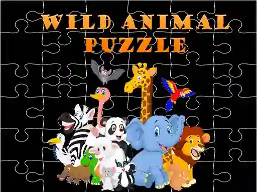 Spill Wild Animals Puzzle online