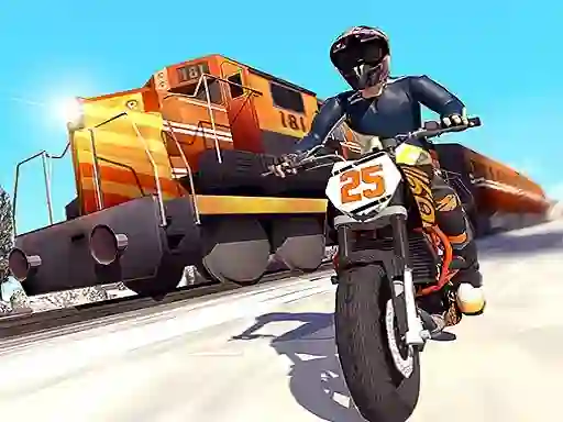 Spill Trail Bike vs Train Race online
