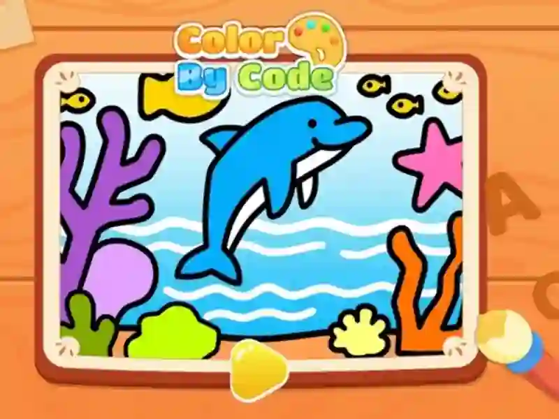 Spill Color By Code: Dolphin online