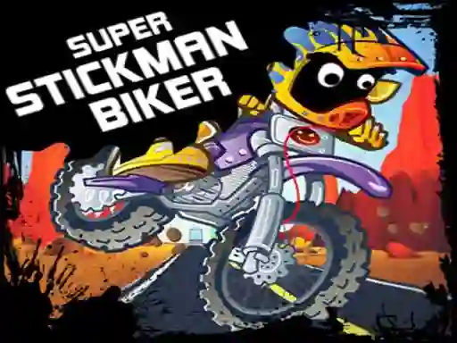Spill Super Stickman Biker online