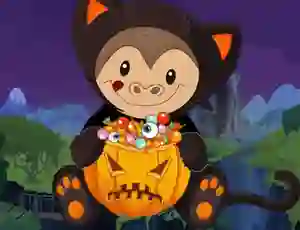 Spill Halloween Monkey Jumper online
