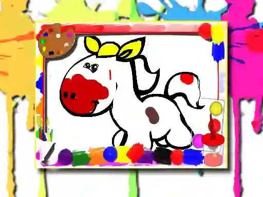 Spill Horse Coloring Book online