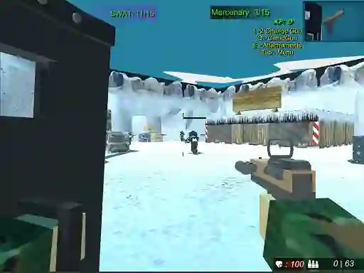 Spill Blocky Combat Swat 2 online
