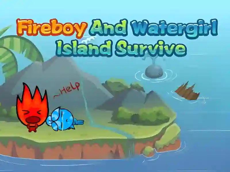 Spill Fireboy and Watergirl Island Survive online