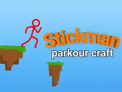 Spill Stickman parkour craft online