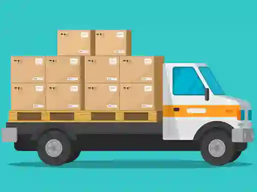 Spill Food and Delivery Trucks Jigsaw online
