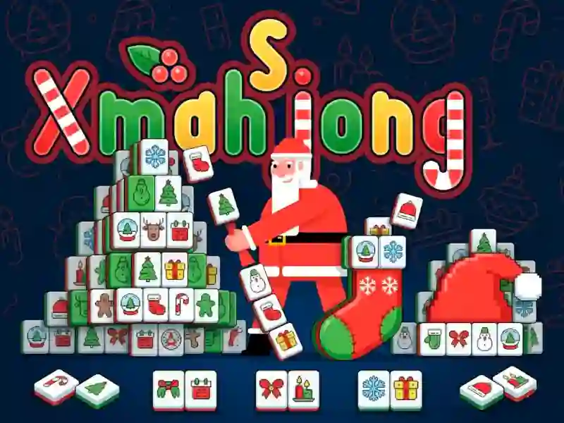 Spill Xmasjong online