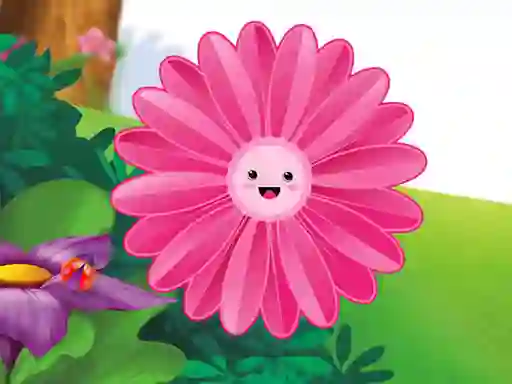 Spill Funny Flowers Jigsaw online