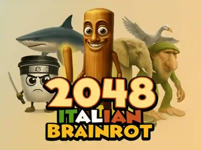 Spill 2048 Italian Brainrot online