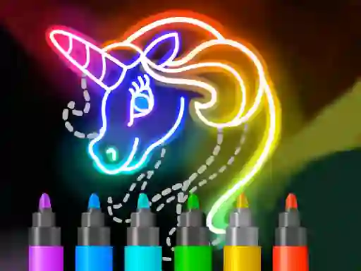 Spill Learn to Draw Glow Cartoon online