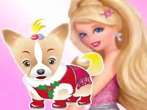 Spill Barbie's Dog Dressup online