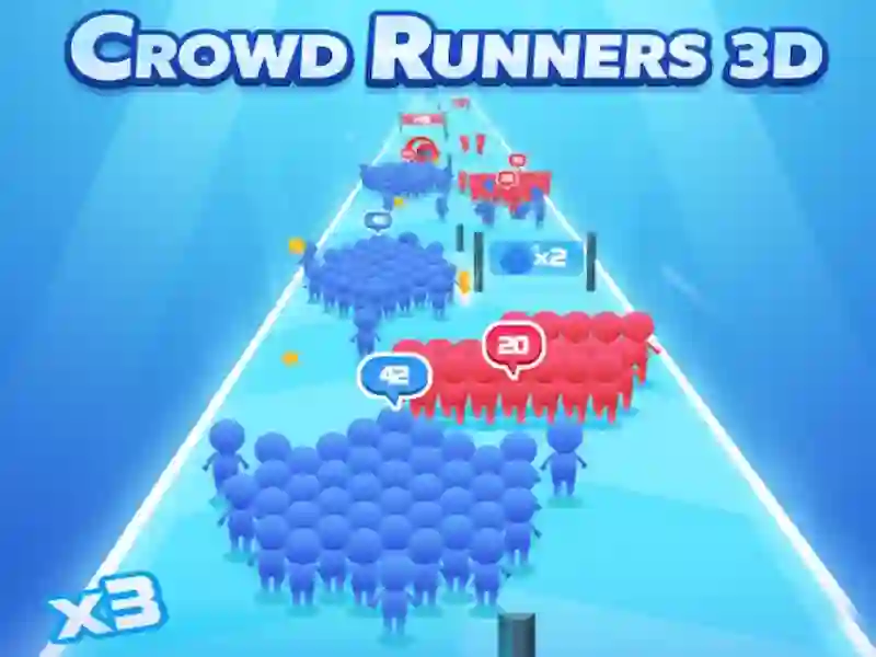 Spill Crowd Runners 3D online