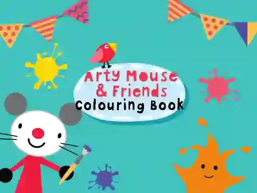 Spill Arty Mouse & Friends Coloring Book online