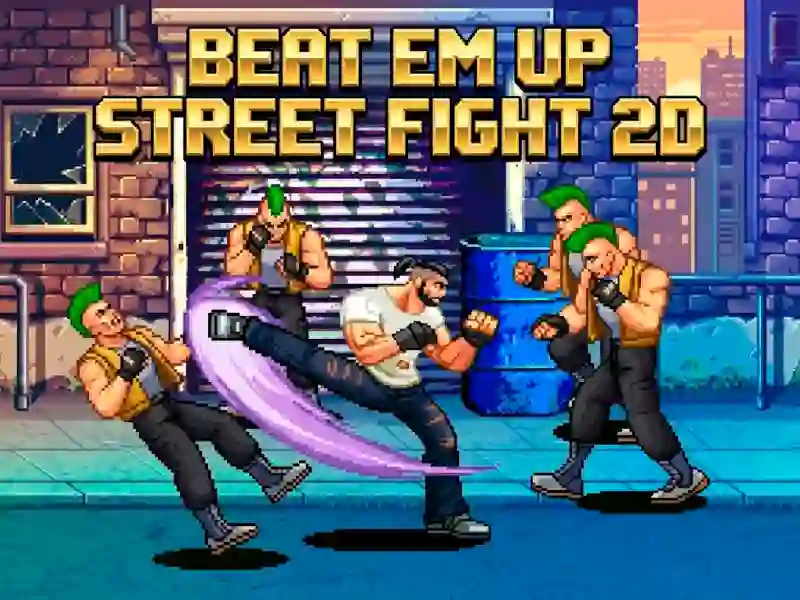 Spill Beat Em Up Street Fight 2d online