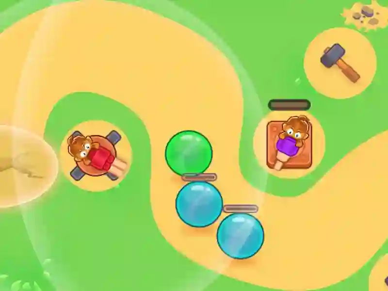 Spill Monkey Bubble Defense online