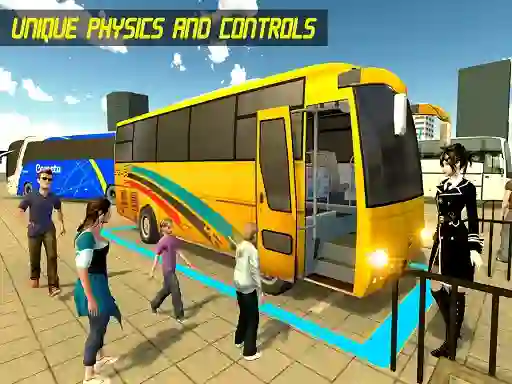 Spill Modern Bus Parking Advance Bus online