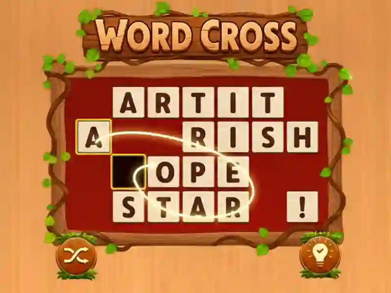 Spill Word Cross online