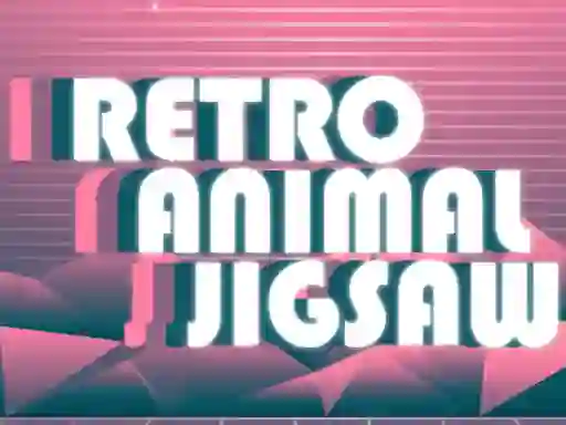Spill Retro Animal Jigsaw online