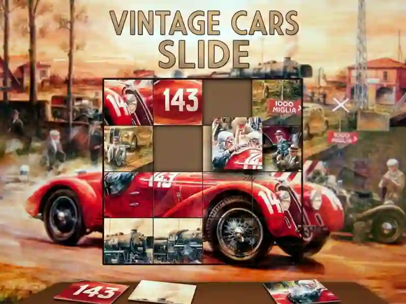 Spill Vintage Cars Slide online