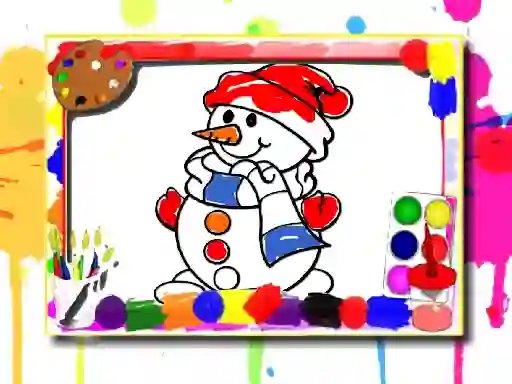 Spill Winter Coloring Book online
