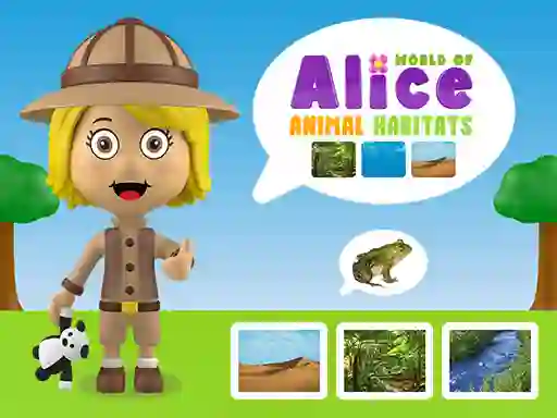 Spill World of Alice Animal Habitats online