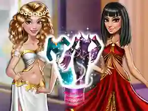 Spill Dolly Princess vs. Villain Dress Up online