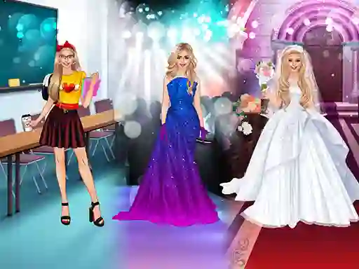 Spill Superstar Career Dress Up online