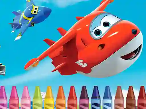 Spill Superwings Coloring online