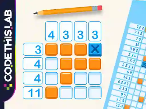 Spill Classic Nonogram online